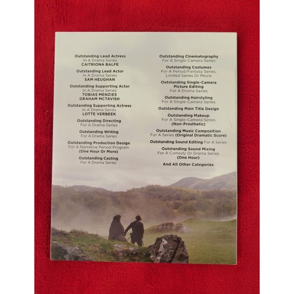 Outlander FYC STARZ EMMY Screener 2-Disc DVD Season 1 For Your Consideration - Picture 2 of 5